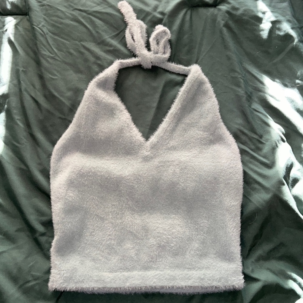 L Gymshark x Whitney Simmons V5 Eyelash Halter Top